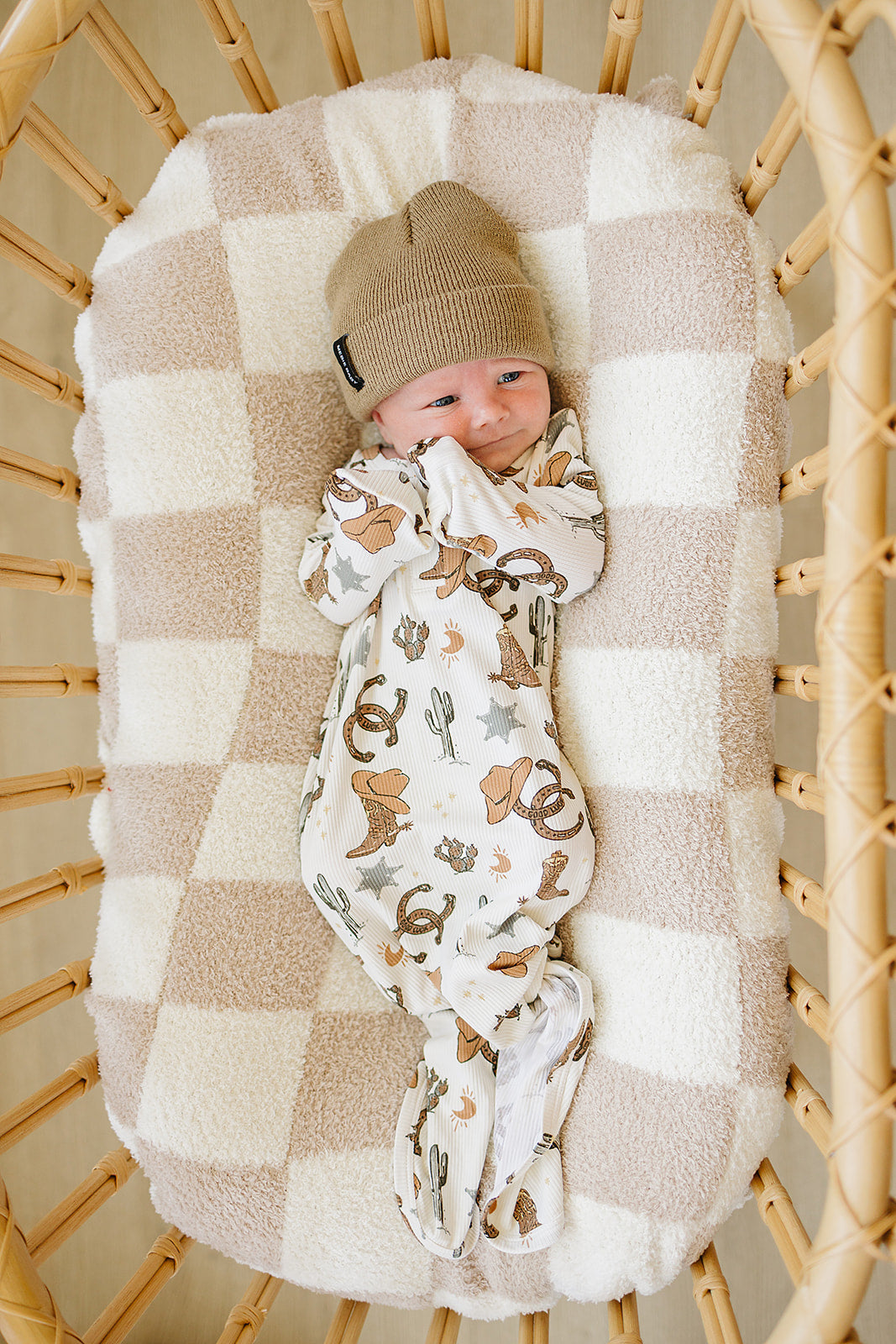 Outlaw Cowboy Ribbed Bamboo Knot Gown