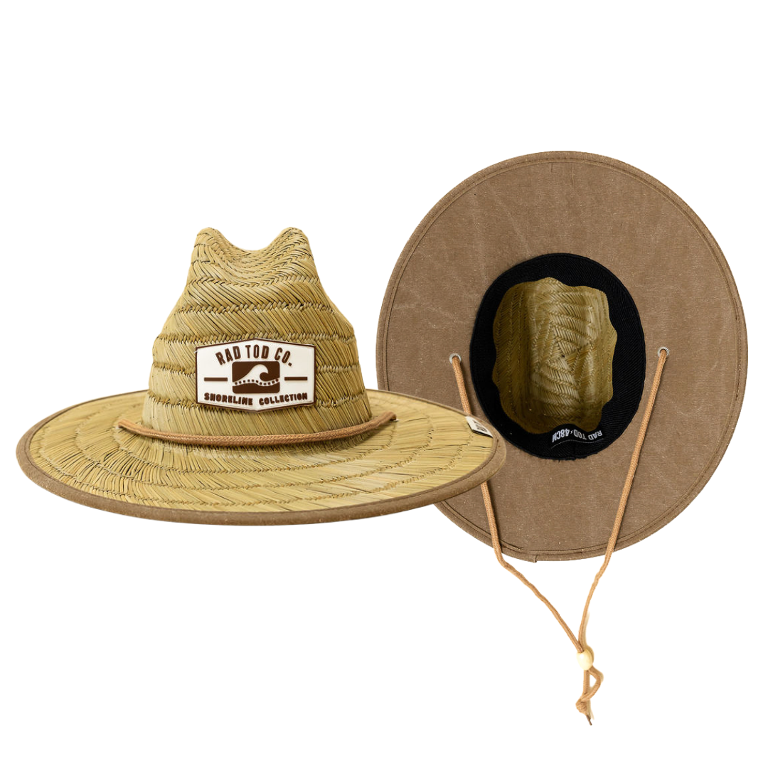TODDLER STRAW HAT - ACID WASH DUNE