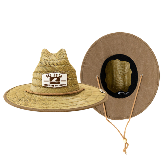 TODDLER STRAW HAT - ACID WASH DUNE