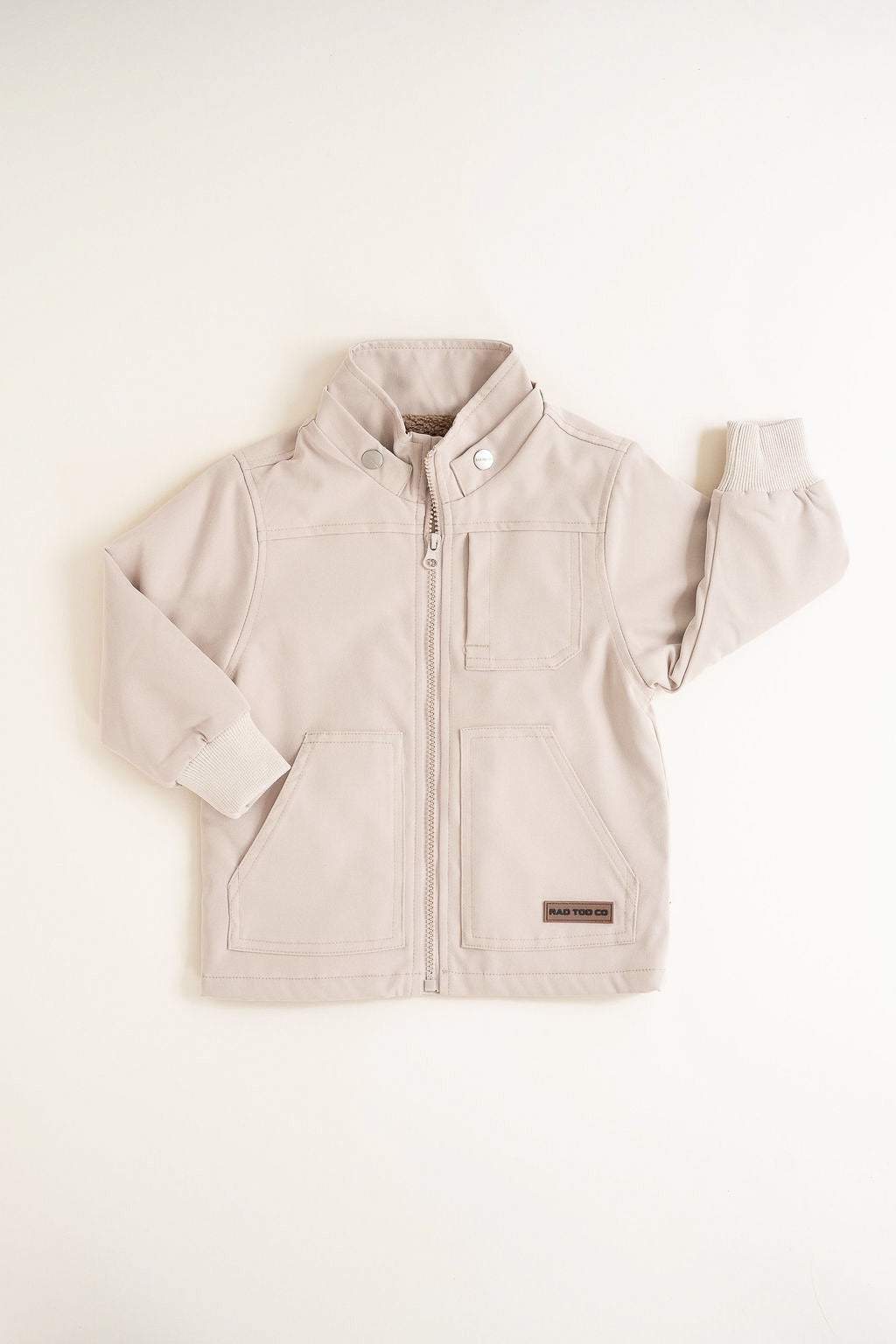 REMOVABLE HOODIE BANXS JACKET - BEIGE