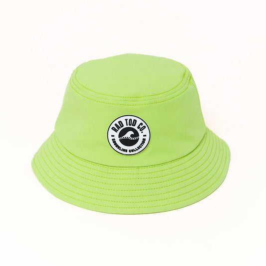 HI-VIS LIME WATERPROOF BUCKET HAT