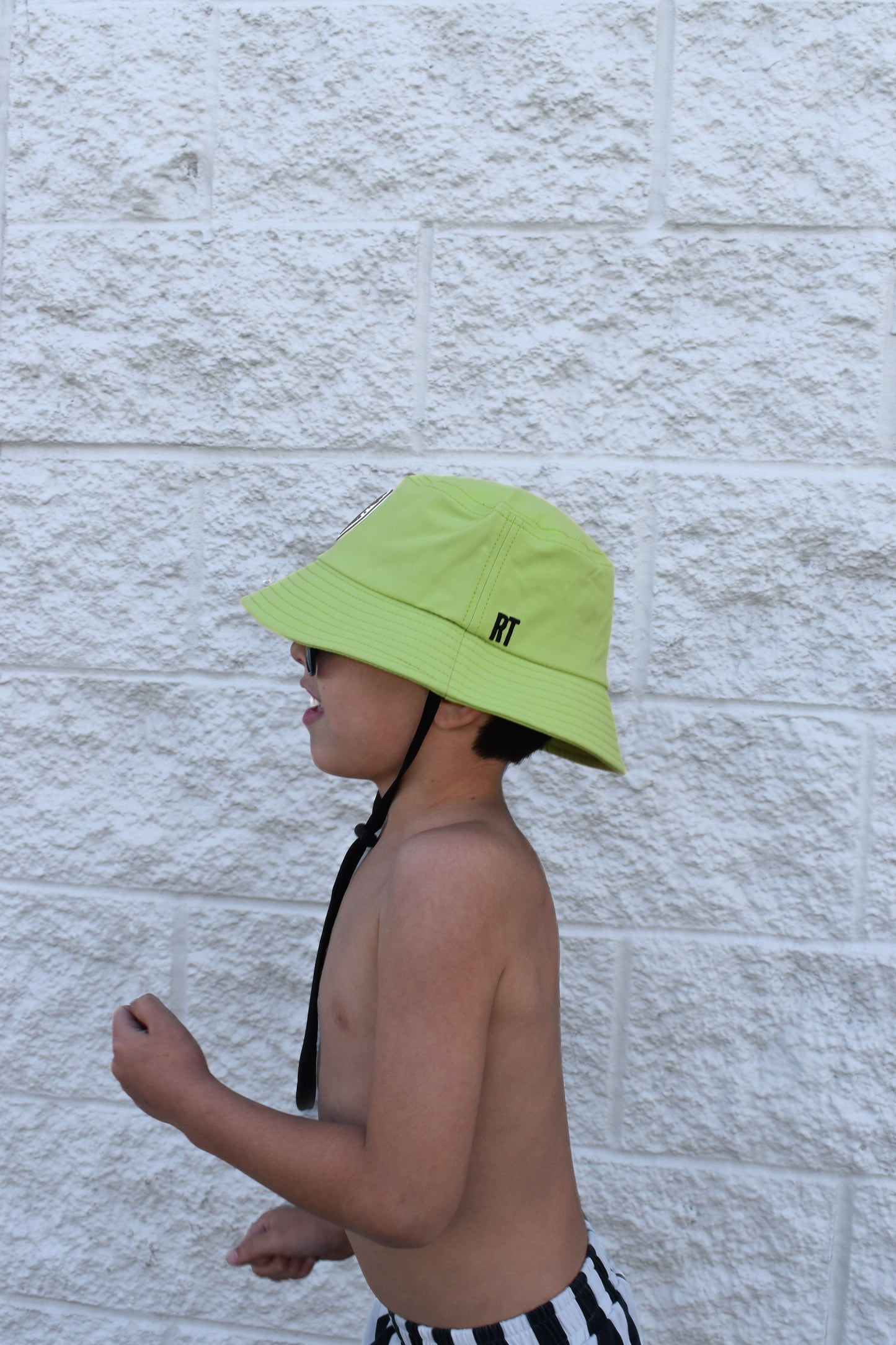 HI-VIS LIME WATERPROOF BUCKET HAT