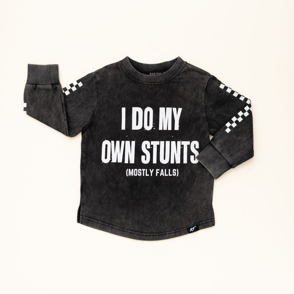 I DO MY OWN STUNTS LONG SLEEVE TEE