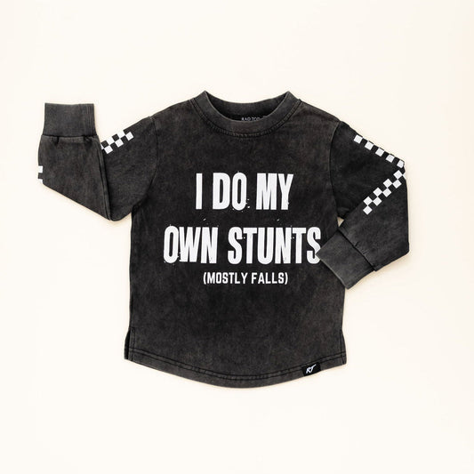 I DO MY OWN STUNTS LONG SLEEVE TEE