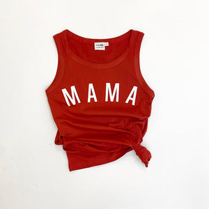 Mama Curved Original Fourth Tank - White Design