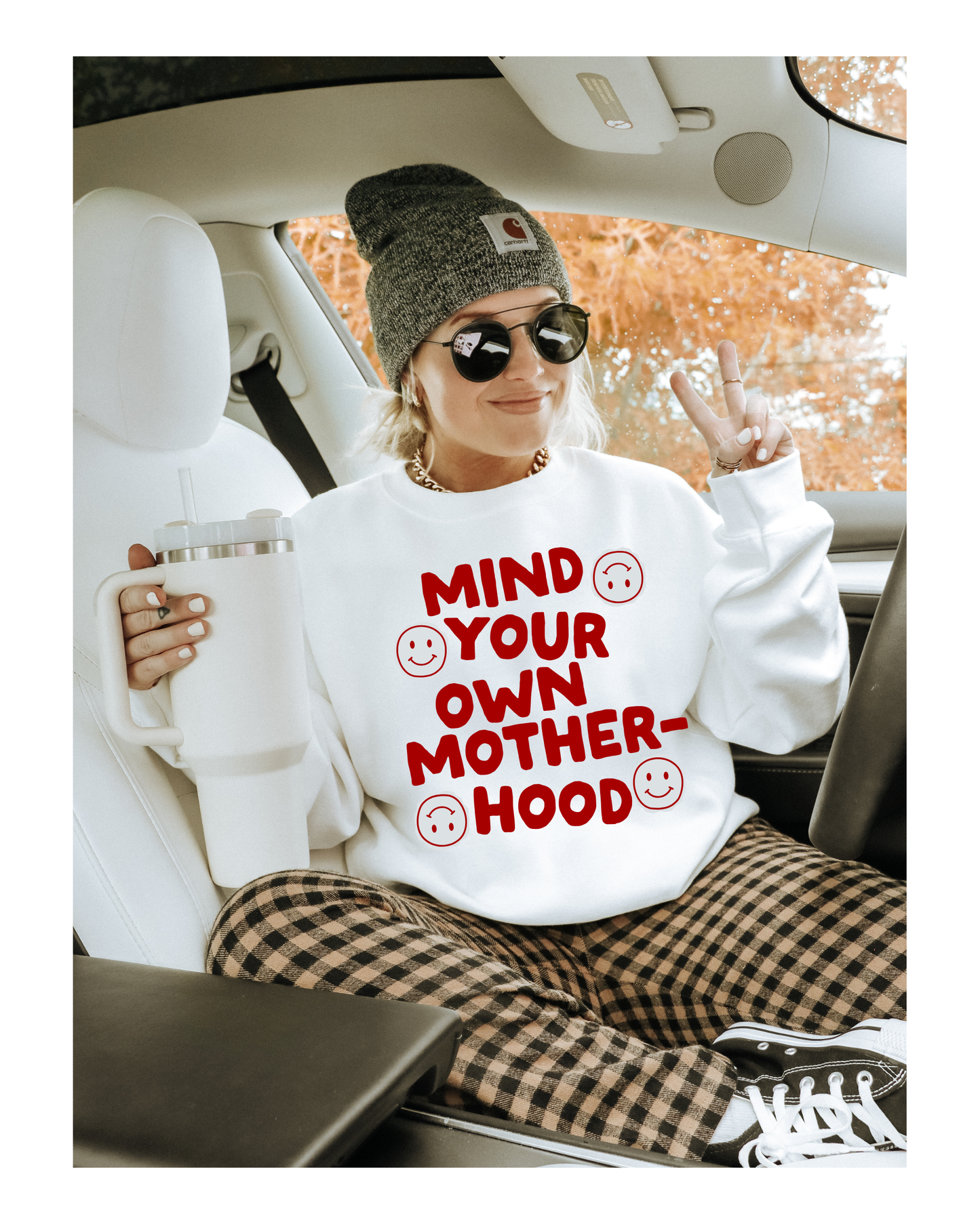 Mind Your Own Motherhood Pullover - NEW