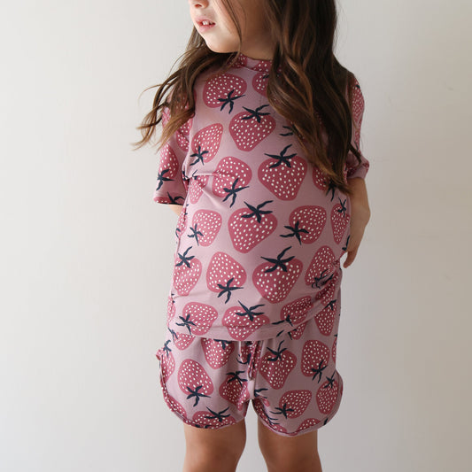 Girl's Bamboo Short Set | Matilda