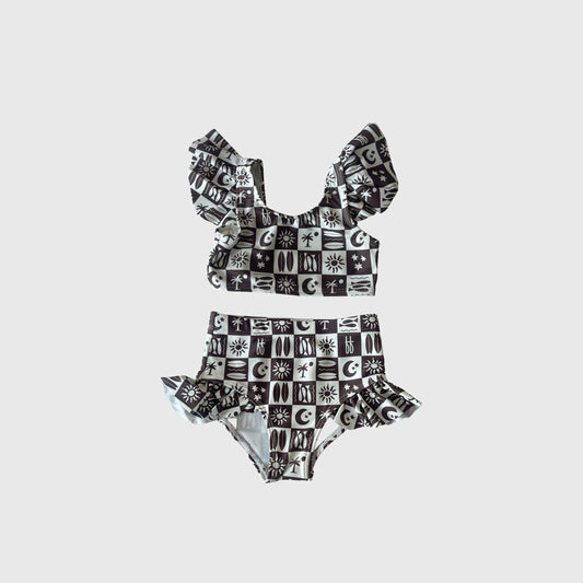 Girl's Two Piece Swimsuit | Summer Check