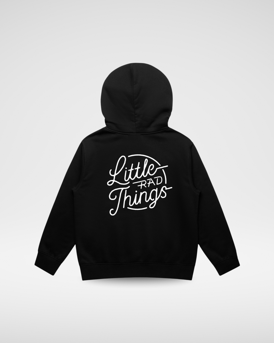 THE RAD CIRCLE LOGO - RECYCLED BLACK