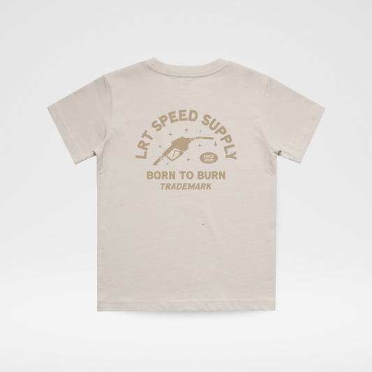 THE SPEED SUPPLY TEE - CREAM