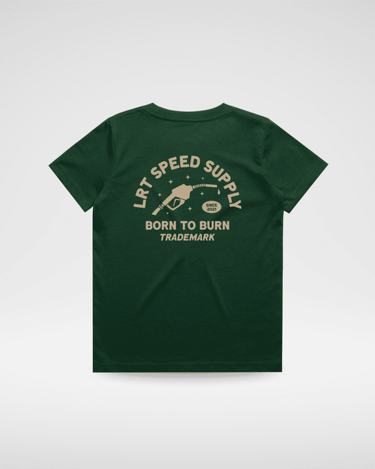 THE SPEED SUPPLY TEE - LIMITED FOREST GREEN